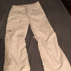 women’s north face snow pants sz small